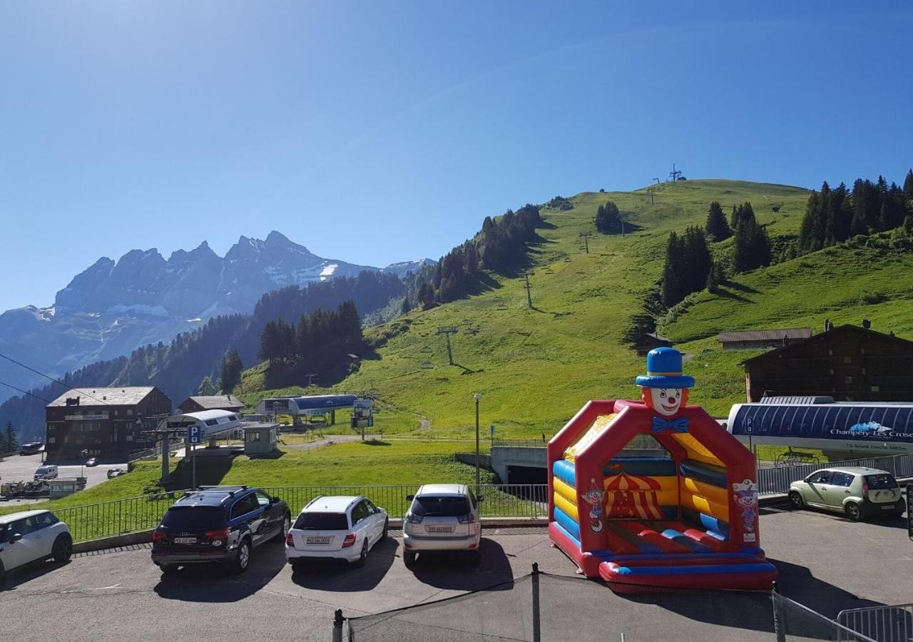Hotel Des Portes Du Soleil Les Crosets Bagian luar foto