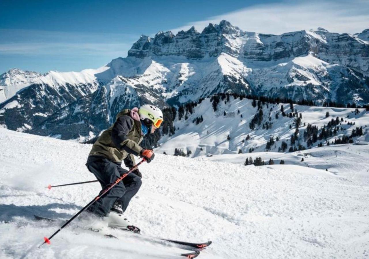 Hotel Des Portes Du Soleil Les Crosets Bagian luar foto