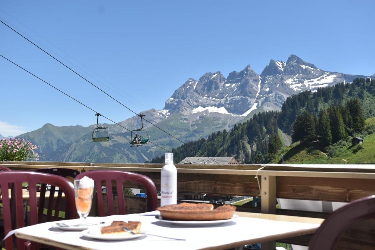 Hotel Des Portes Du Soleil Les Crosets Bagian luar foto